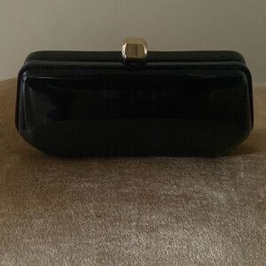 EUC Rebecca Minkoff hard case clutch w/dustbag